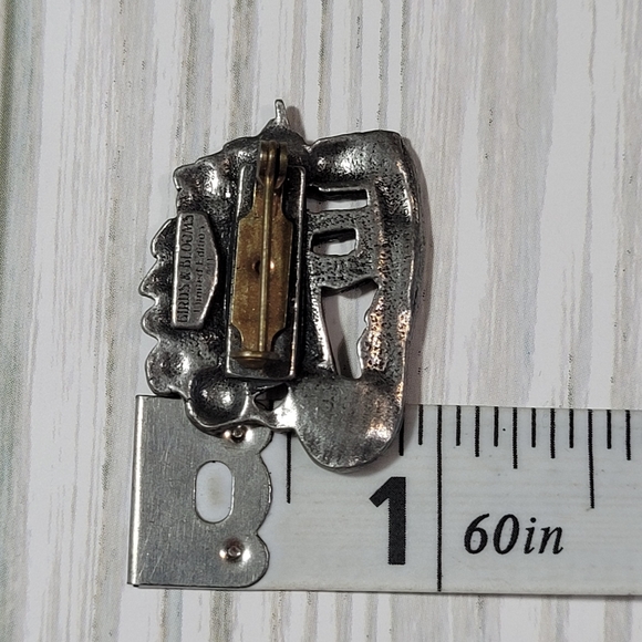 Vintage Birds & Blooms Brooch Pin. - Picture 5 of 8